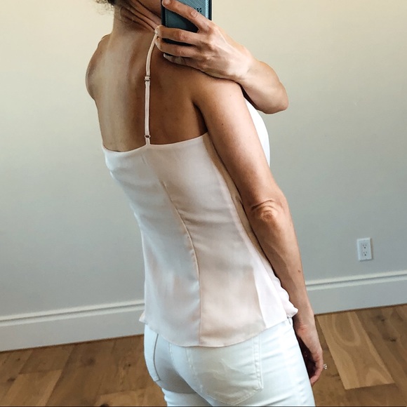 CABO Pale Pink Twist Camisole - Picture 3 of 7
